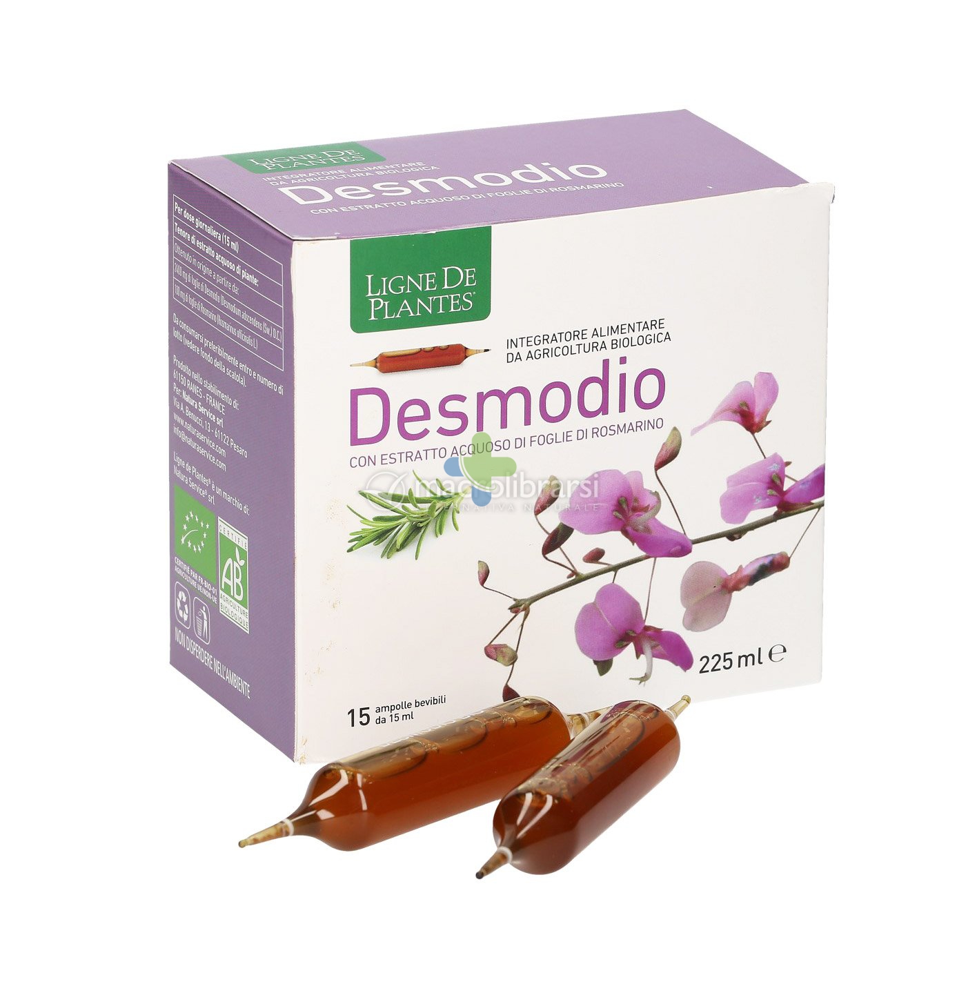Ligne De Plantes Desmodio Rosmarino 15ampolle