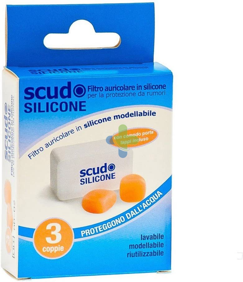 Pasquali Earplug Scudo Sil 3coppie 6pz