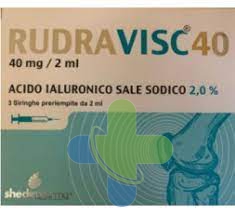 Shedir Pharma  Unipersonale Rudravisc 40 Sir 40mg 2ml 3pz