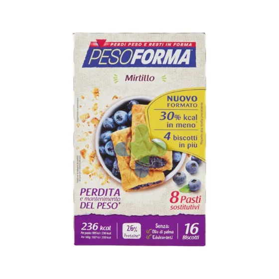 Pesoforma Bisc Mirtilli 16pz