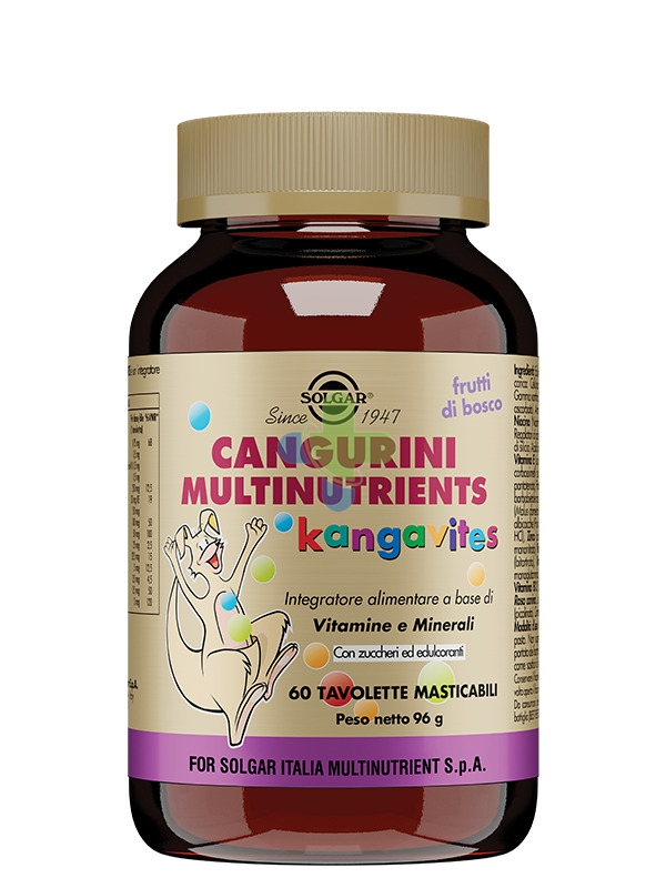 Solgar It. Multinutrient Cangurini Multin Fru Trop60tav