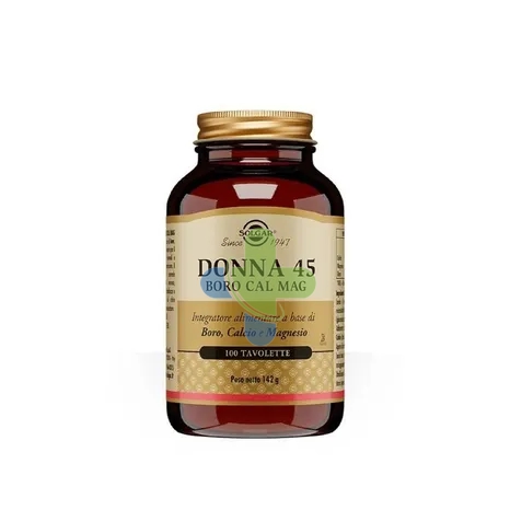 Solgar It. Multinutrient Donna 45 Boro Cal Mag 100tav