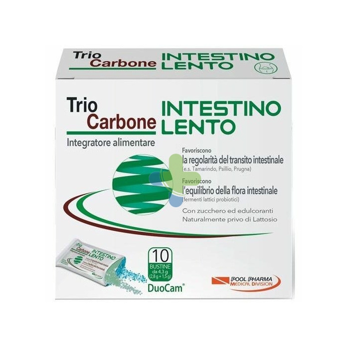 Pool Pharma Triocarbone Intestino Le10bust
