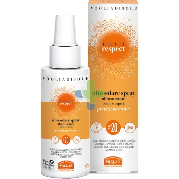 Helan Cosmesi Voglia Sole Olio Solare Spray