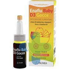 Inlinea Enaflu Baby D3 Gocce 10ml