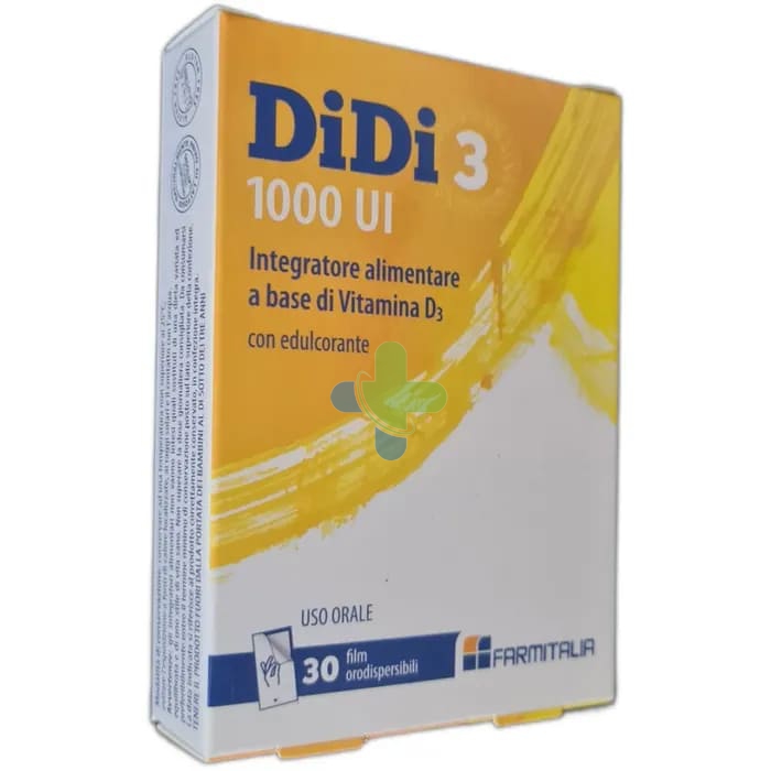 Farmitalia Ind.chim.farm. Didi3 1000 Ui 30film Orodisper