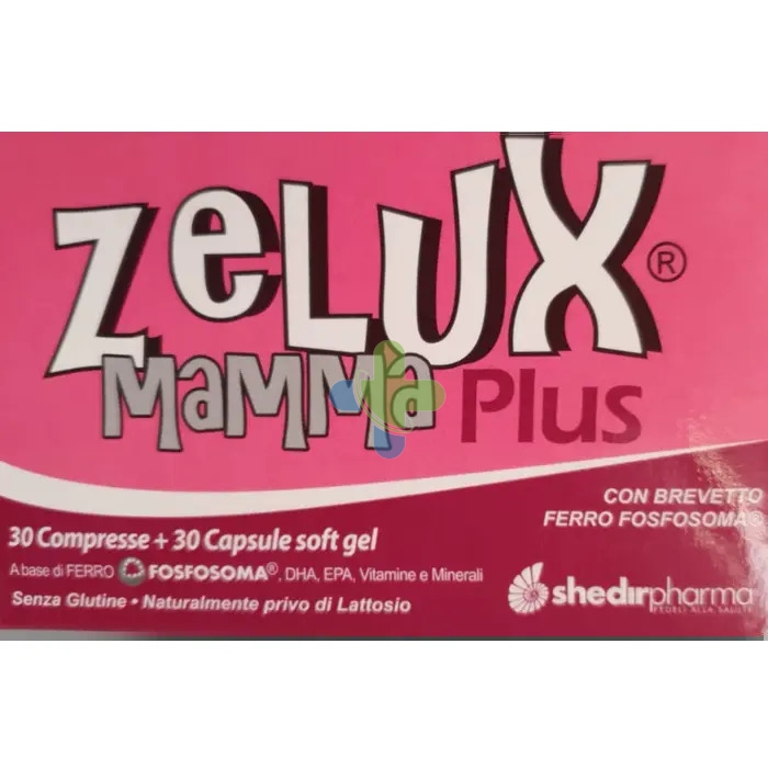 Shedir Pharma  Unipersonale Zelux Mamma Plus 30cpr+30cps