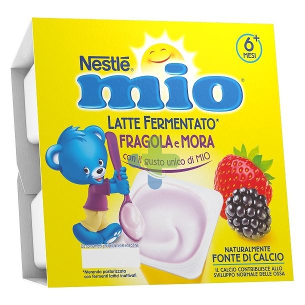 Nestle' Italiana Mio Merenda Latte Ferm Fragola