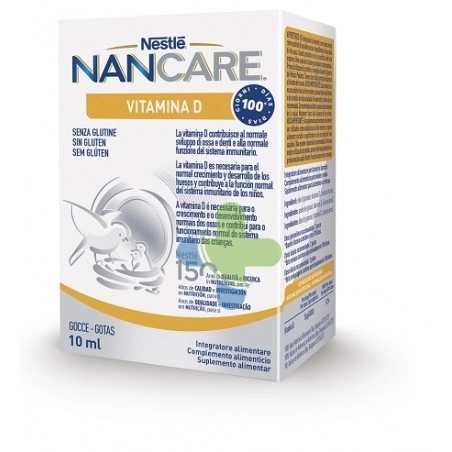 Nestle' Italiana Nancare Vitamina D Gocce 10ml