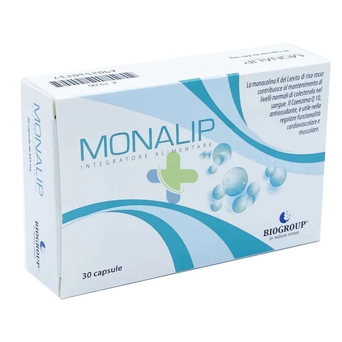 Biogroup  Societa' Benefit Monalip 30cps