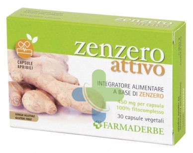 Farmaderbe Zenzero Attivo 30cps Vegetali