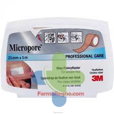3m Italia Cer Micropore Skin 2,5x500 Ric
