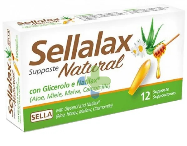 Sella Sellalax Sellalax Natural Md 12supp