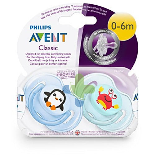 Philips Succhietto Mare 0/6m M 2pz