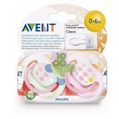 Avent Succhietto U Soft 0/6m 210/20