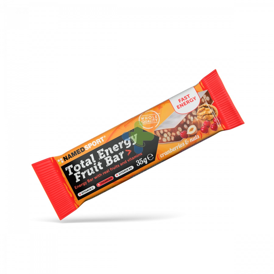 NAMED SPORT TOTAL ENERGY FRUIT BAR> CRANBERRY & NUTS - 35G