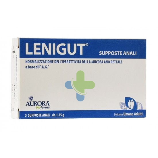 Aurora Biofarma Lenigut Supposte Anali 5pz