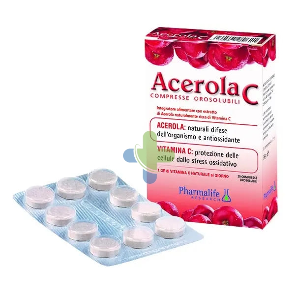 Pharmalife Research Acerola C 30cpr Orosolubili