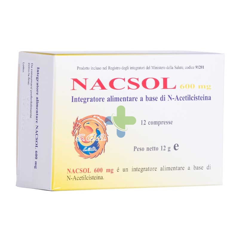 S.g.a. Lab. Nacsol 12cpr