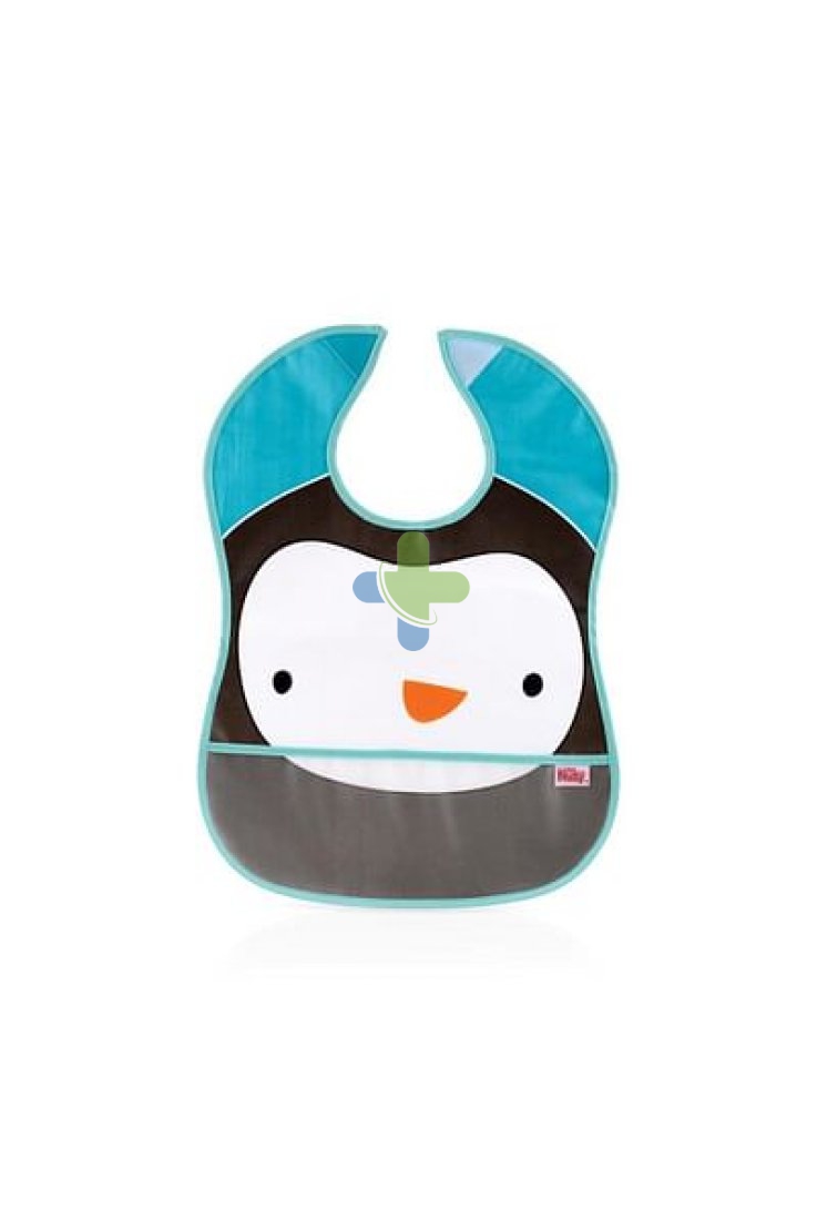 Nuby Bavaglino Nylon Con Tasca