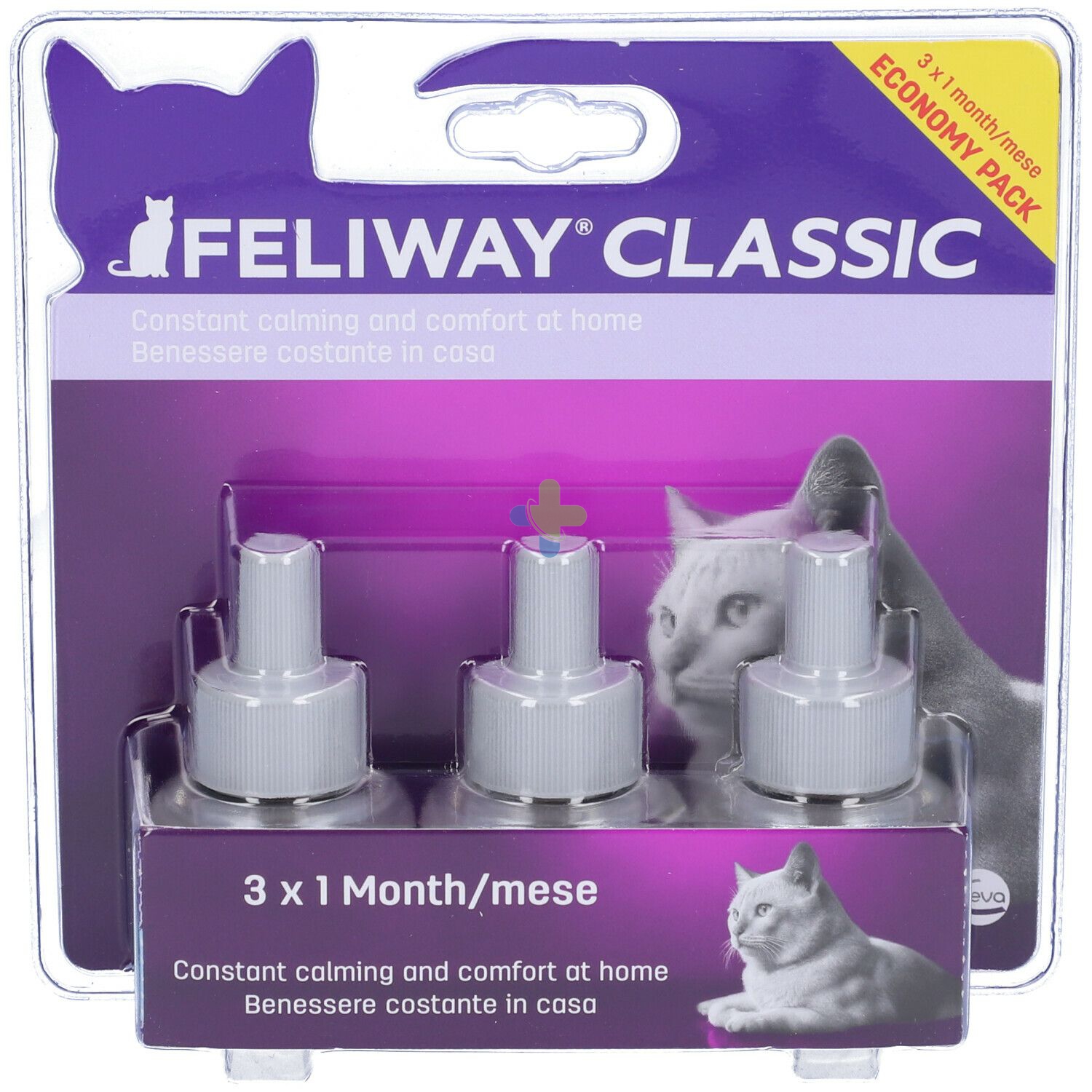 Ceva Salute Animale Feliway Classic 3 Ricariche