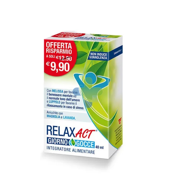F&f Relax Act Giorno Gocce 40ml