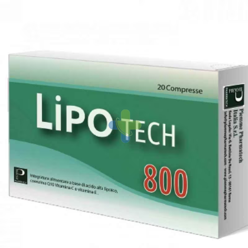 Piemme Pharmatech Italia Lipotech 800 20cpr