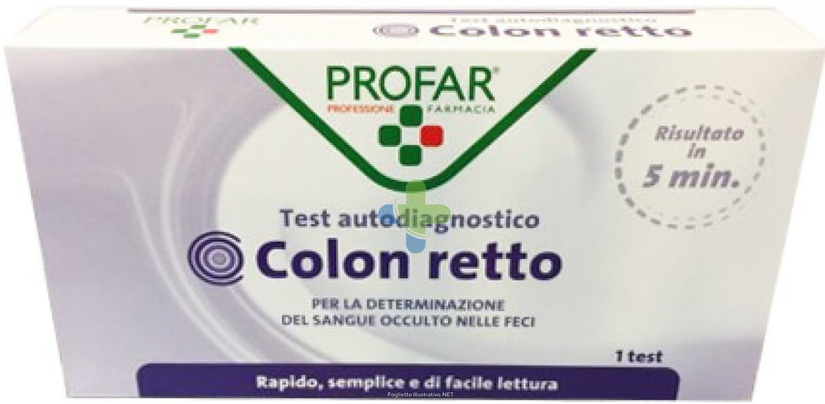 Profar Test Autodiagnosi Profar Test Colon Retto 1test