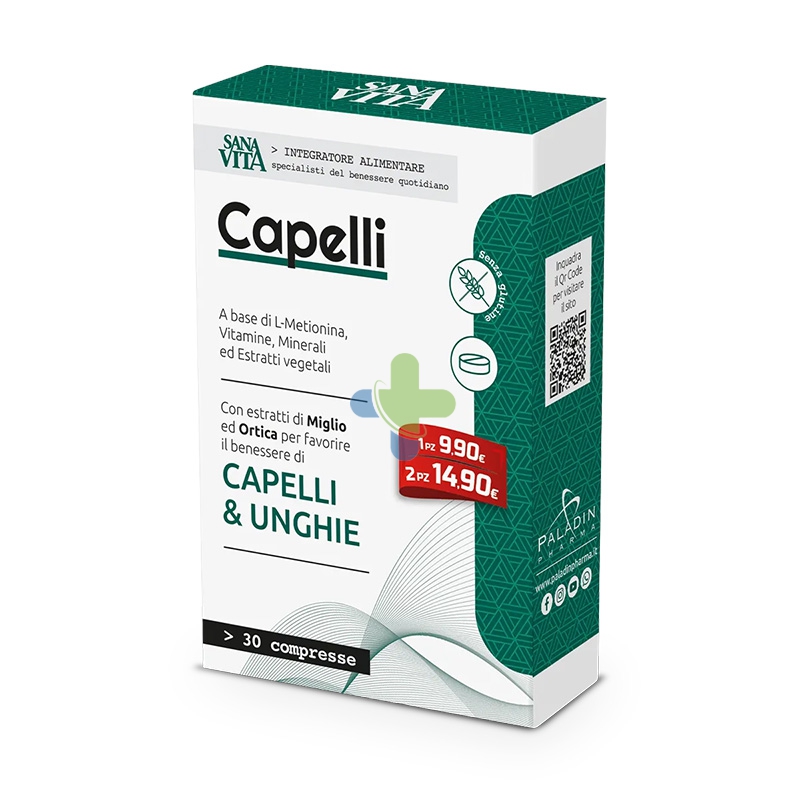 Paladin Pharma Sanavita Capelli 30 Compresse
