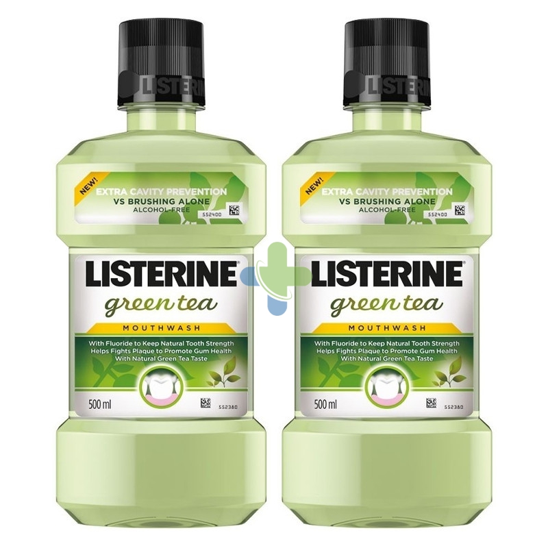 Listerine Green Tea 500mlx2