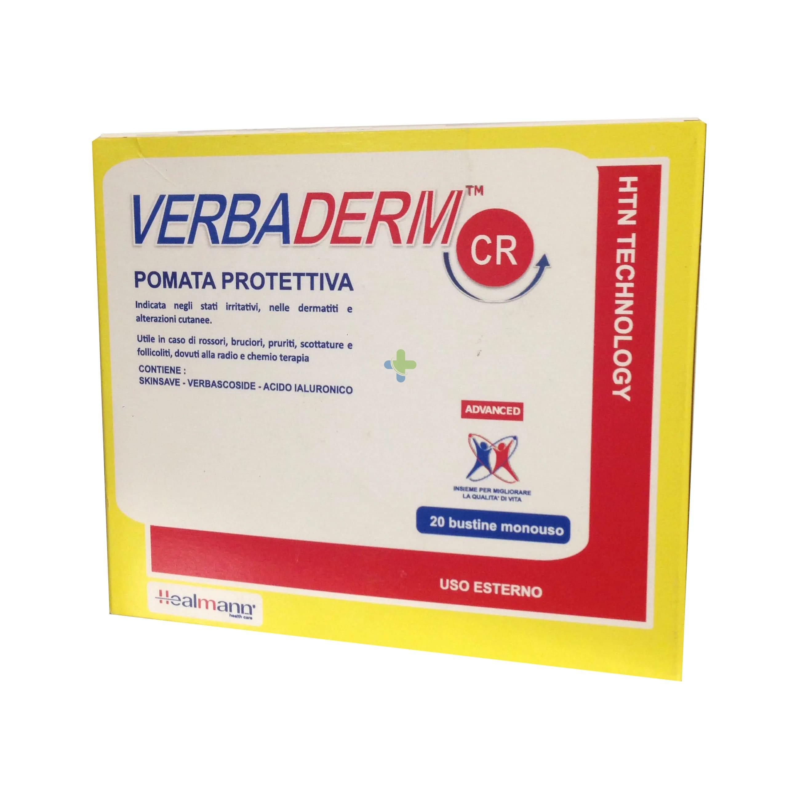 Healmann Health Care Verbaderm Crema Pom Prot20bust
