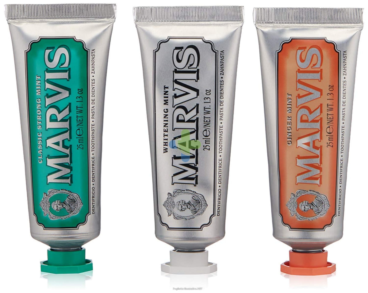 Marvis 3 Flavours Box Clwg25ml