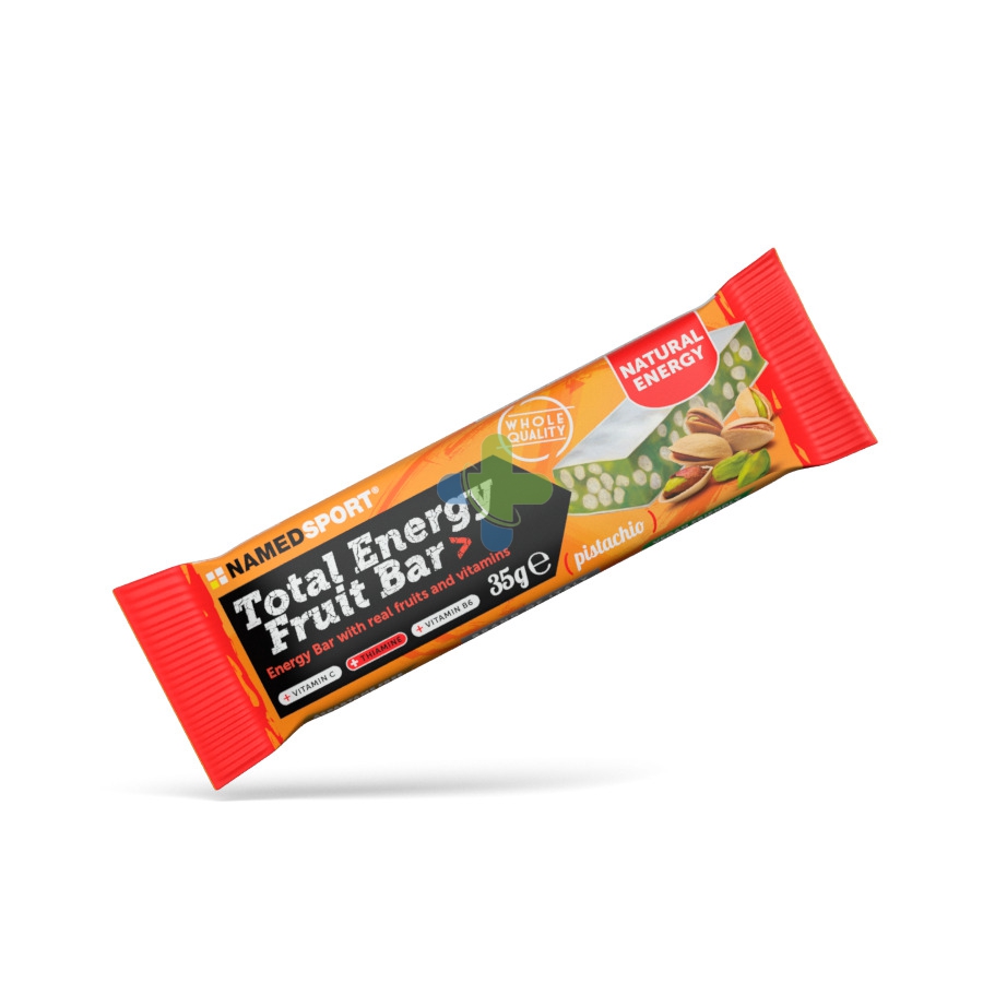 NAMED SPORT TOTAL ENERGY FRUIT BAR> PISTACCHIO - 35G