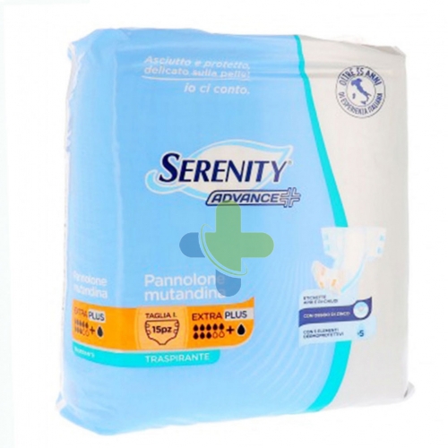 Serenity Pannolone Mut Adv Expl L4x15pz