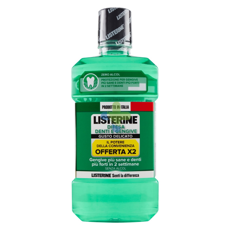 Listerine Difesa Denti E Gengive Listerine Denti&gengive2x500ml