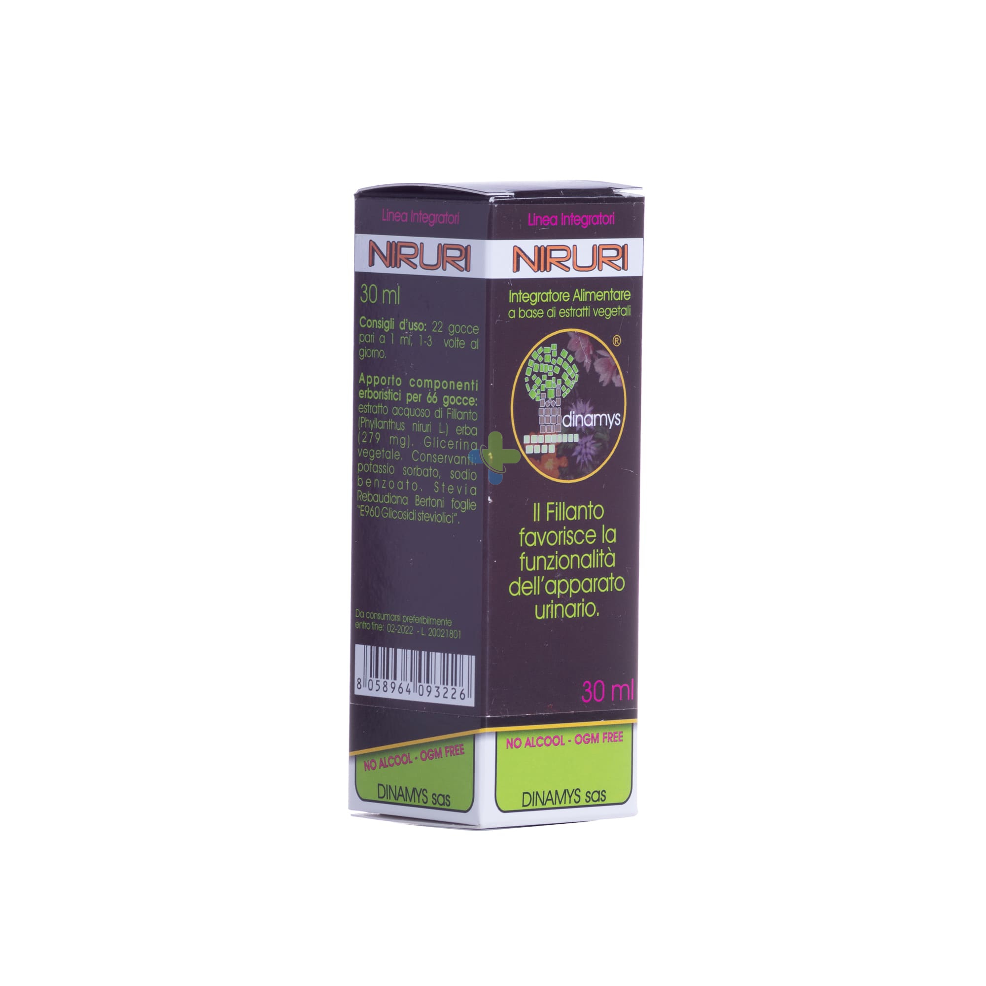 Dinamys Sas Di La Monaca Elia Niruri Gocce 30ml