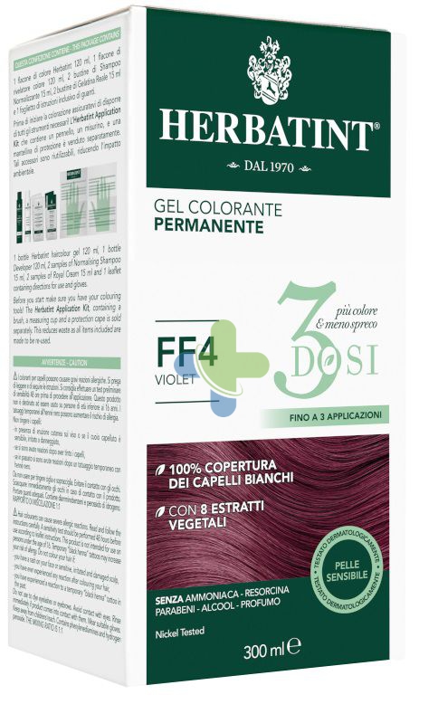 Herbatint 3dosi Ff4 300ml