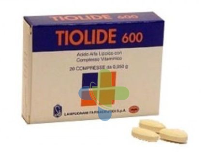 Lampugnani Farmaceutici Tiolide 20cpr Deglutibili Mono
