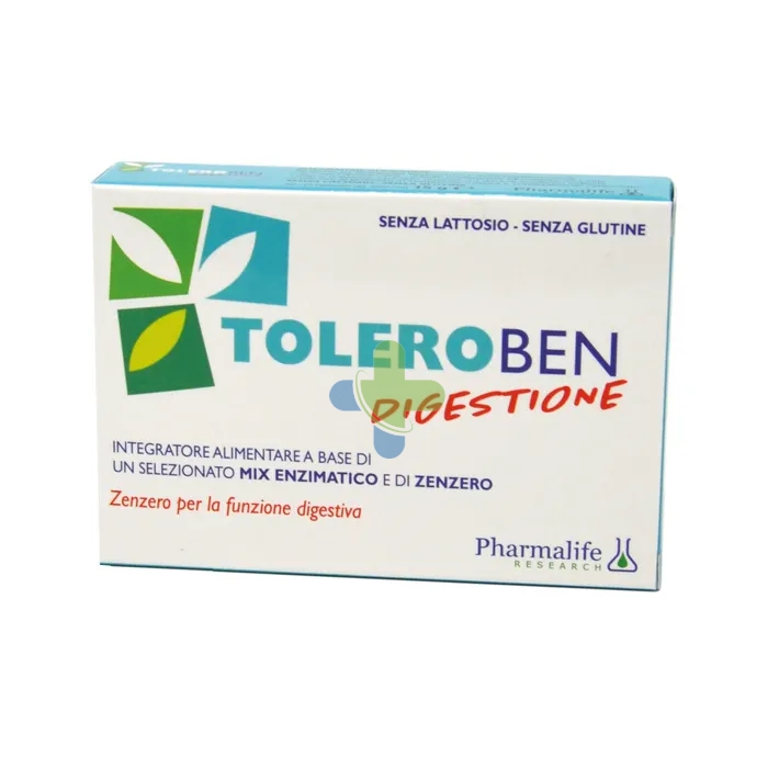 Pharmalife Research Toleroben Digestione 30cpr