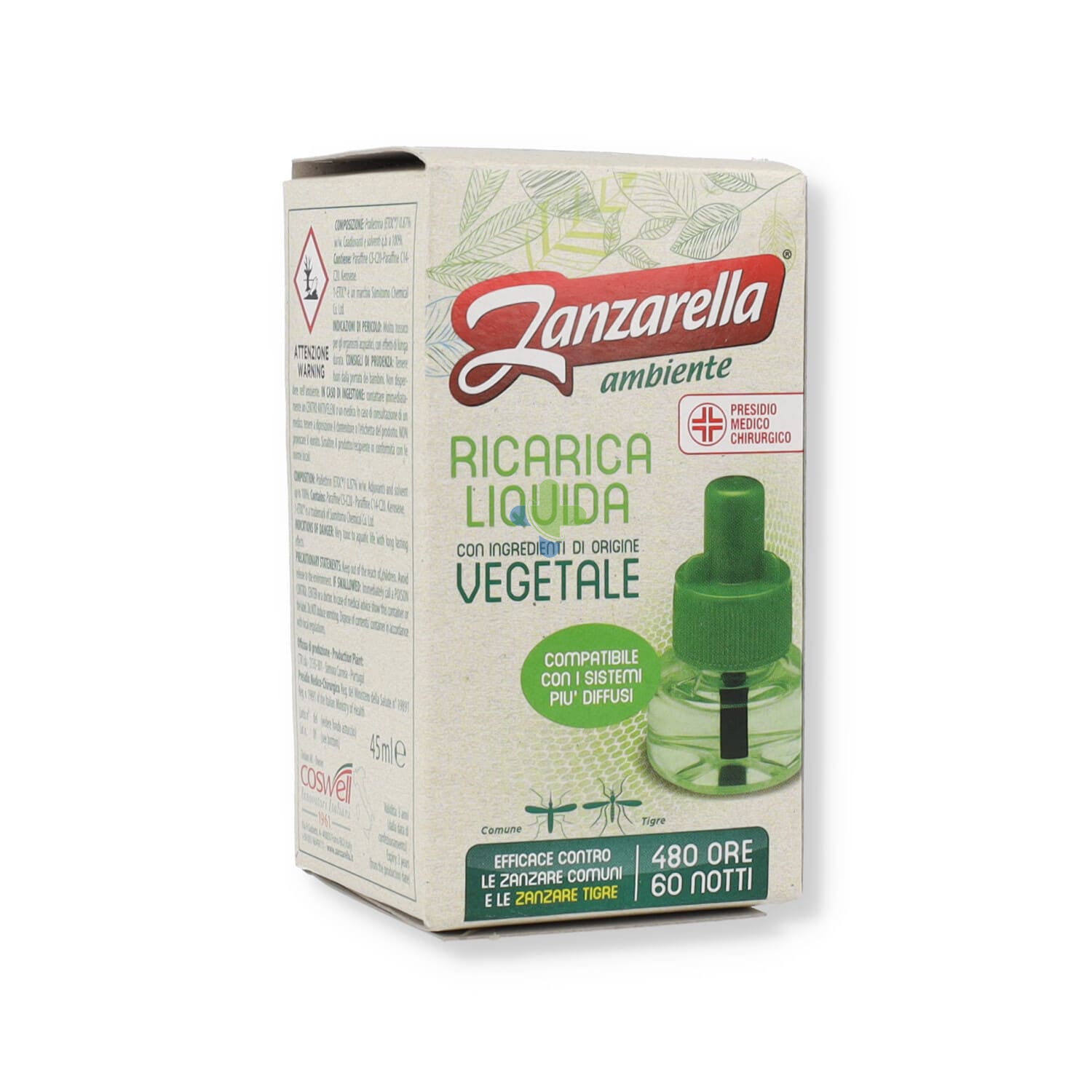 Zanzarella Ricarica Liq Veg