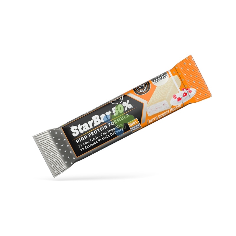 NAMED SPORT STARBAR 50% BERRY YOGURT - 50G - SCADENZA DICEMBRE