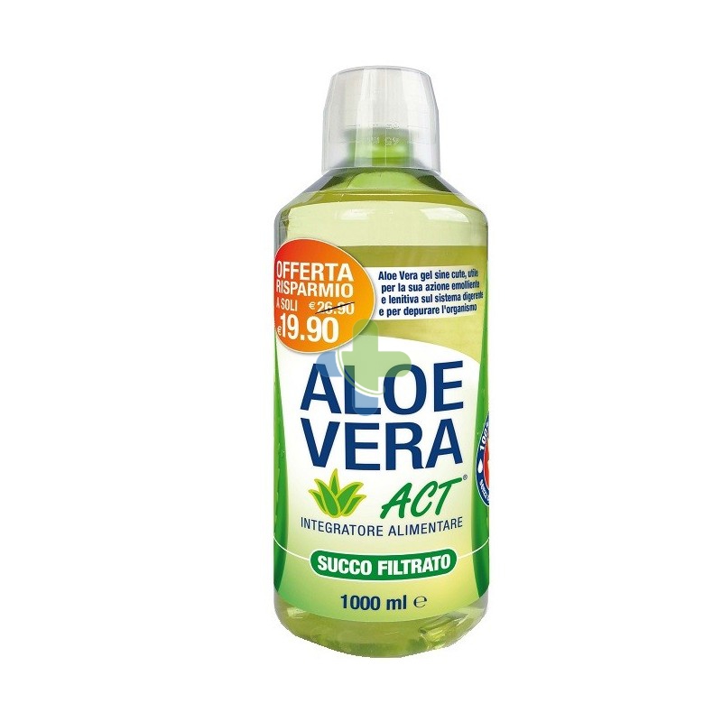 F&f Aloe Vera Act Succo Filtrato1l