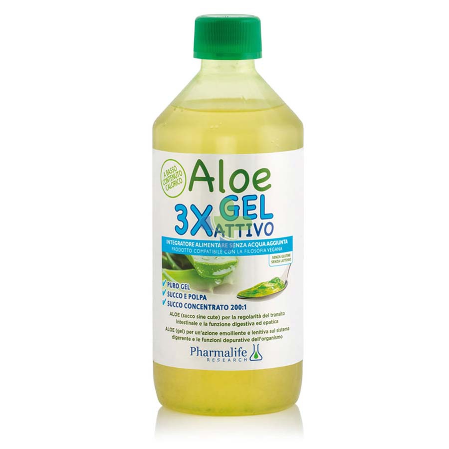 Pharmalife Research Aloe Gel 3x Attivo 500ml