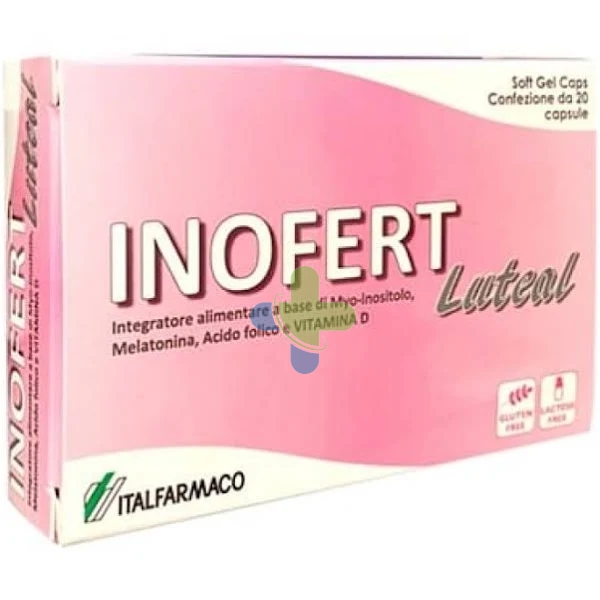 Italfarmaco Inofert Luteal 20cps Soft Gel