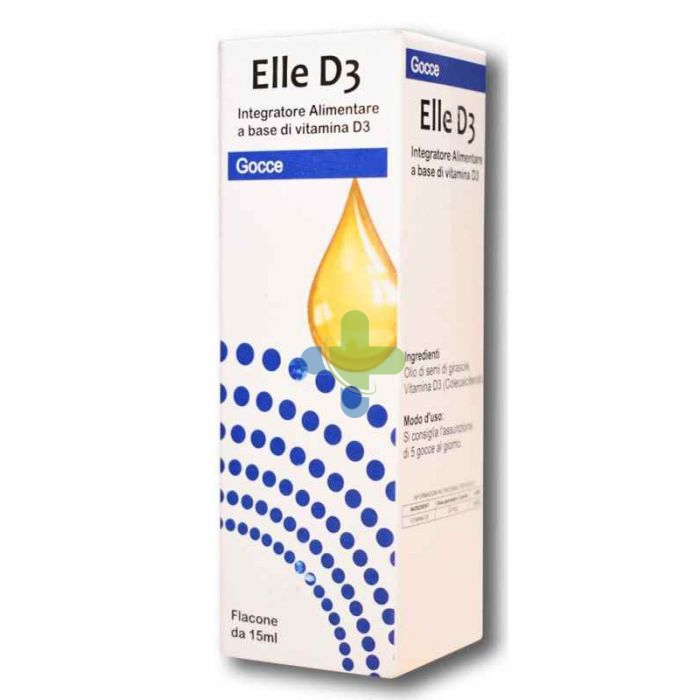 Elleva Pharma Elle D3 Gocce 15ml