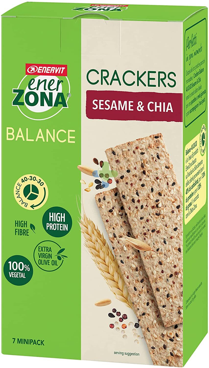 Enervit Enerzona Enerzona Crackers Ses&chia175g
