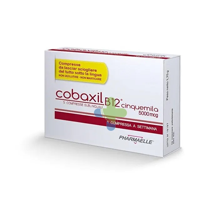 Pharmaelle Cobaxil B12 5000mcg 5cpr Sunbl