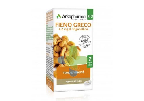 Arkofarm Arkocapsule Arkocps Fieno Greco Bio 40cps