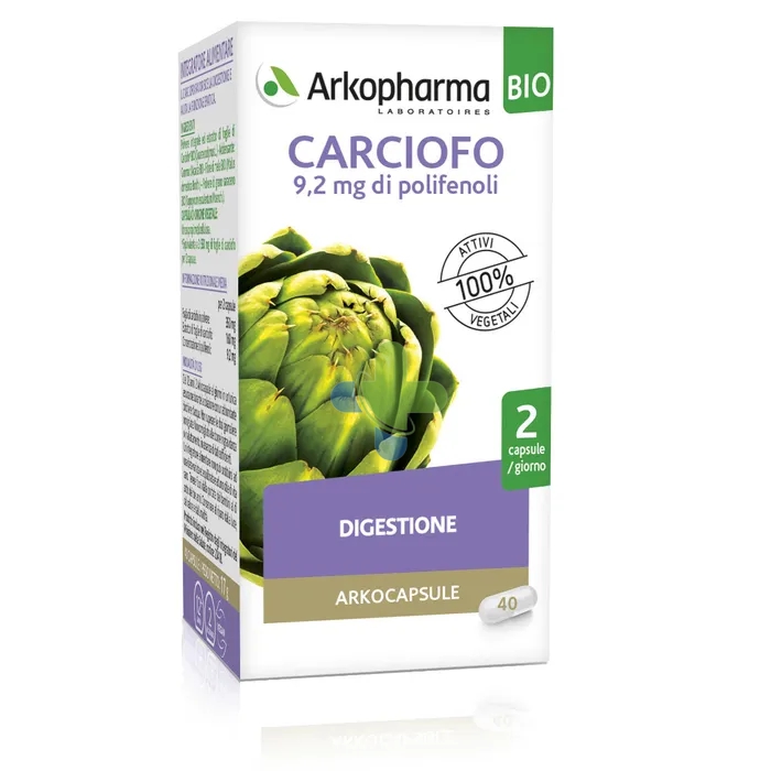 Arkofarm Arkocapsule Arkocps Carciofo Bio 40cps
