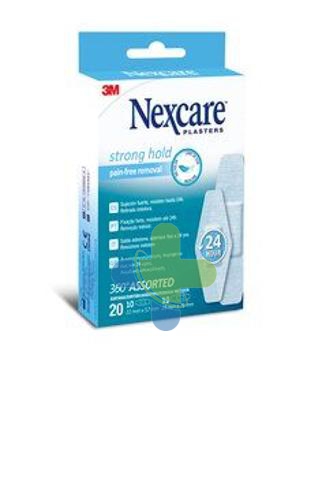 Nexcare Cer Strong Hold 20pz
